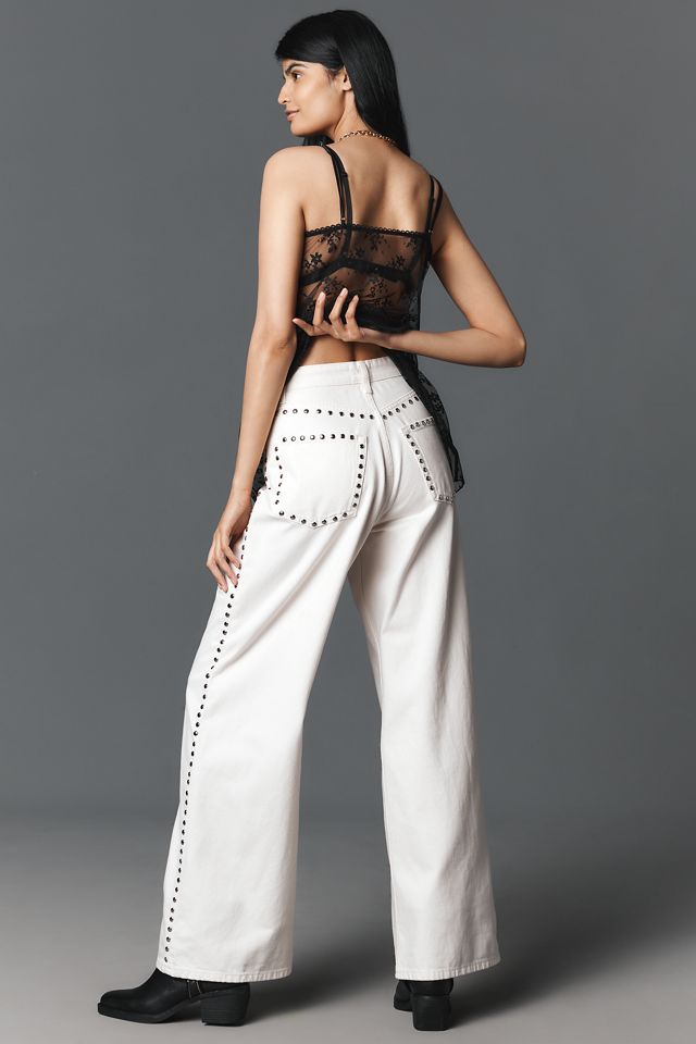 Reformation Cary High-Rise Slouchy Wide-Leg Jeans #4