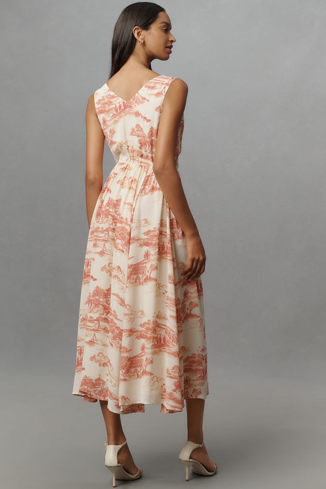 Reformation Farah Sleeveless V-Neck Midi Dress #1