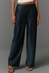 Reformation Gale Satin Mid-Rise Bias Pants