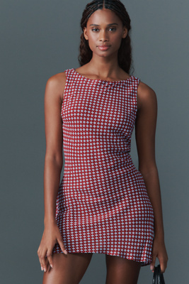 Reformation Dale Sleeveless Mini Dress In Purple