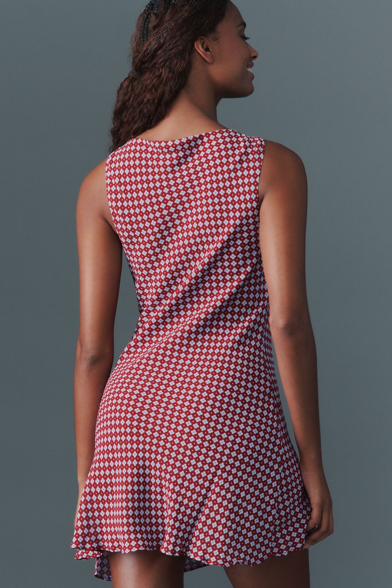 Reformation Dale Sleeveless Mini Dress