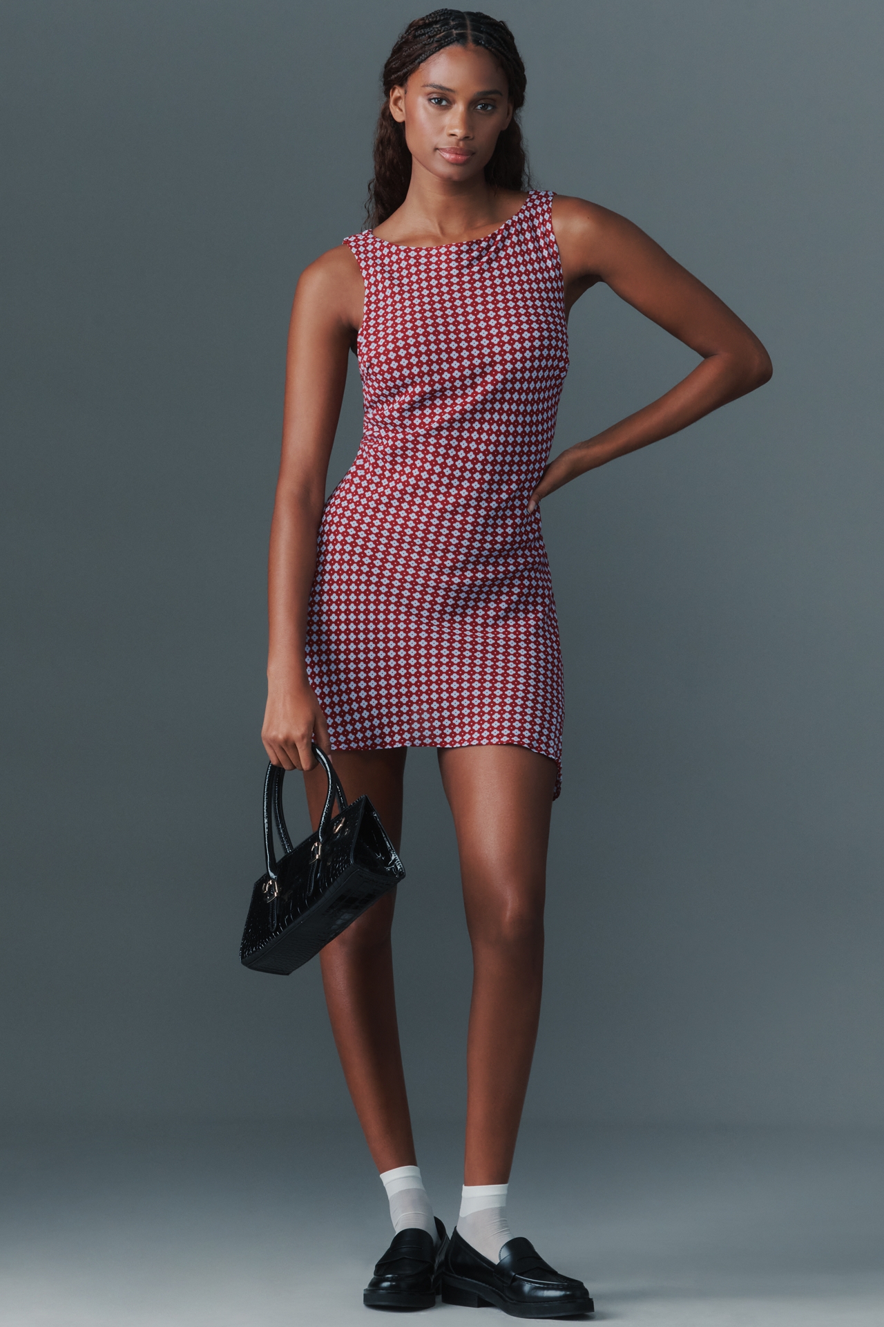 Reformation Dale Sleeveless Mini Dress