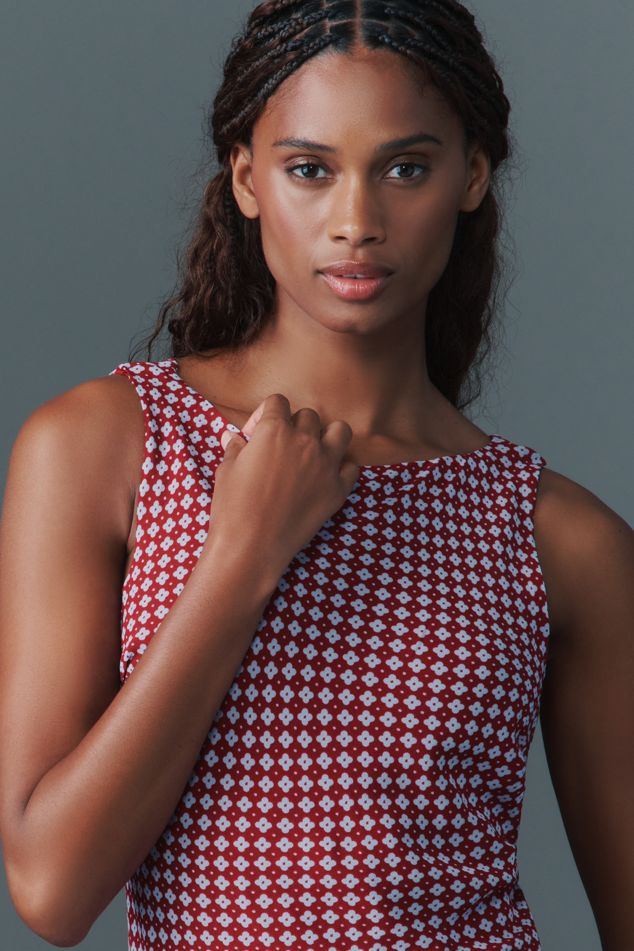 Reformation Dale Sleeveless Mini Dress