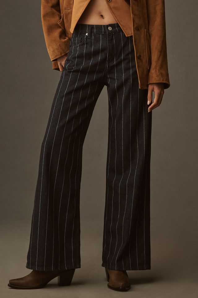 Reformation Cary Low-Rise Wide-Leg Jeans #1