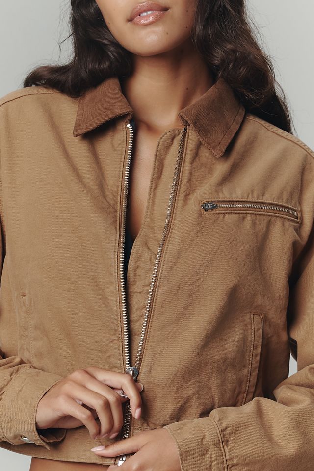 Reformation Briar Crop Utility Jacket #1