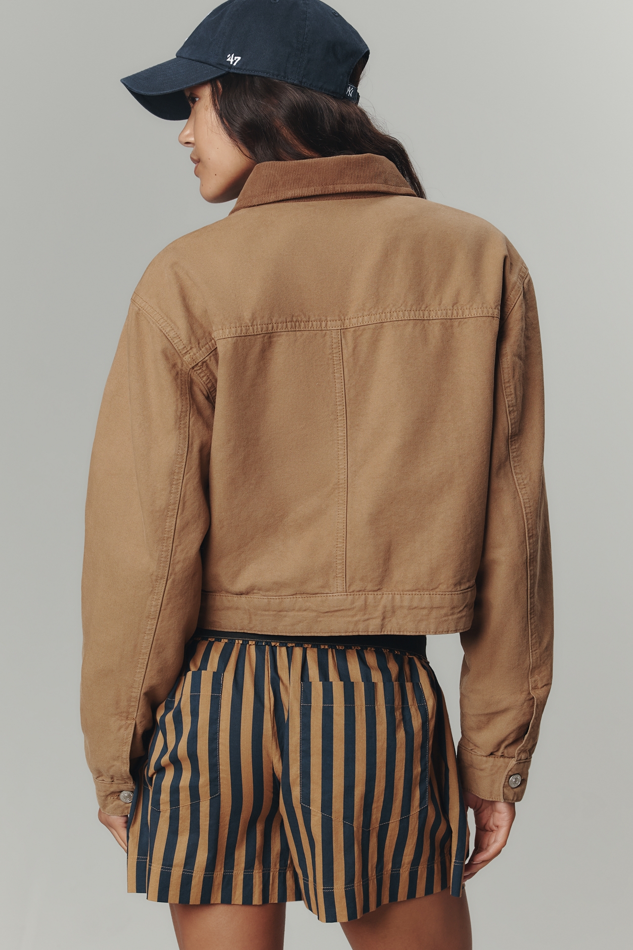 Reformation Briar Crop Utility Jacket