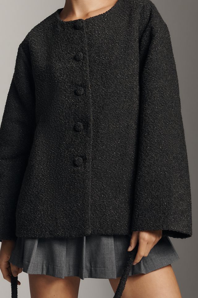 Reformation Palmer Belted Jacket #3
