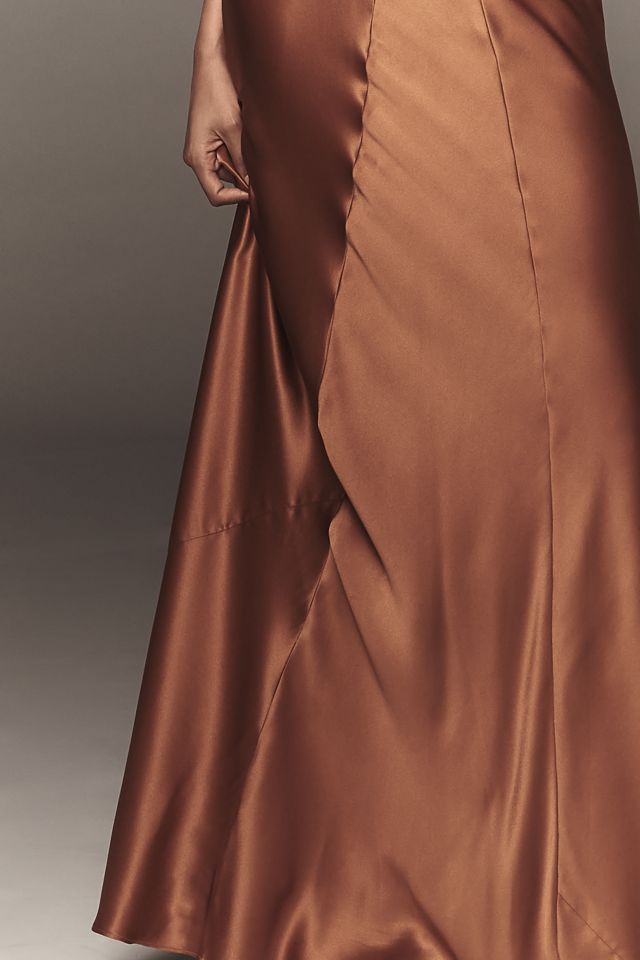 Reformation Pernille Tie-Strap Silk Maxi Dress #1