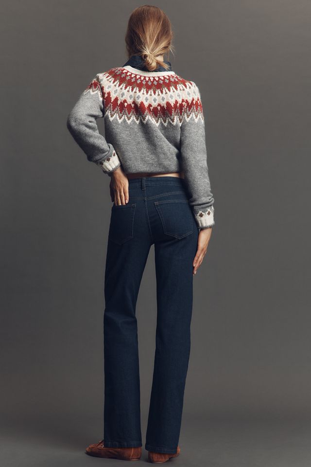 Reformation Elton Mid-Rise Straight-Leg Jeans #2