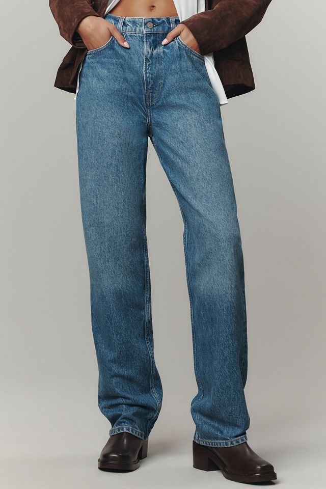 Reformation Harriet High-Rise Straight-Leg Jeans #1