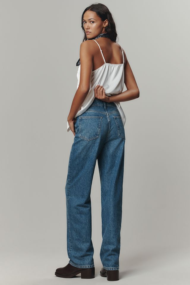 Reformation Harriet High-Rise Straight-Leg Jeans #2