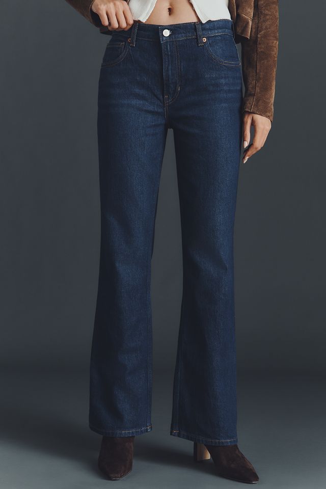Reformation Sharon Stretch Mid-Rise Bootcut Jeans #3