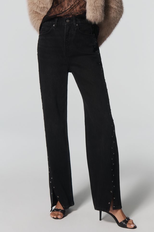 Reformation Cary High-Rise Slouchy Wide-Leg Jeans #1