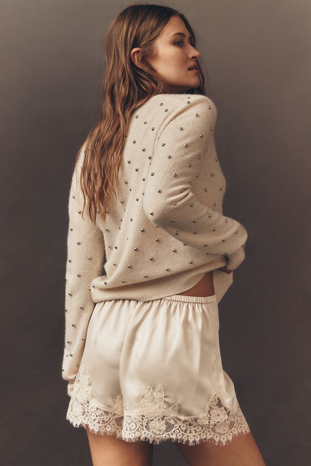 Reformation Fern Satin Shorts #2