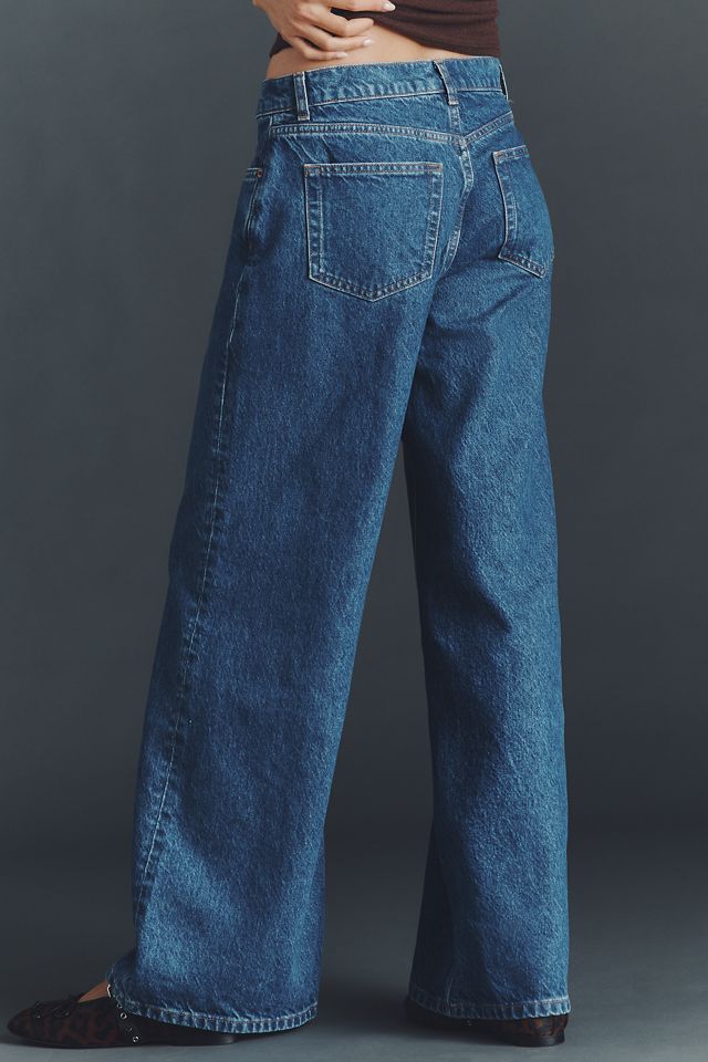 Reformation Cary Low-Rise Wide-Leg Jeans #2
