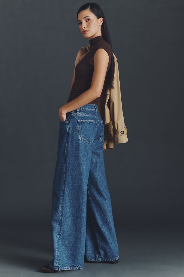 Reformation Cary Low-Rise Wide-Leg Jeans #3