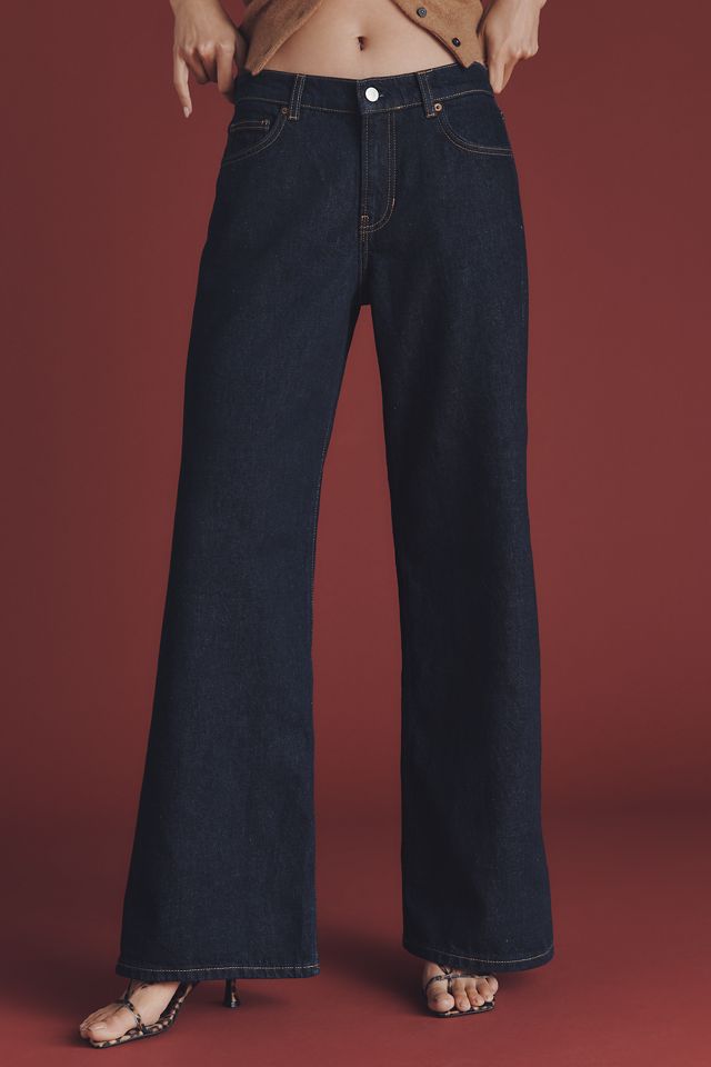 Reformation Cary Low-Rise Slouchy Wide-Leg Jeans #1
