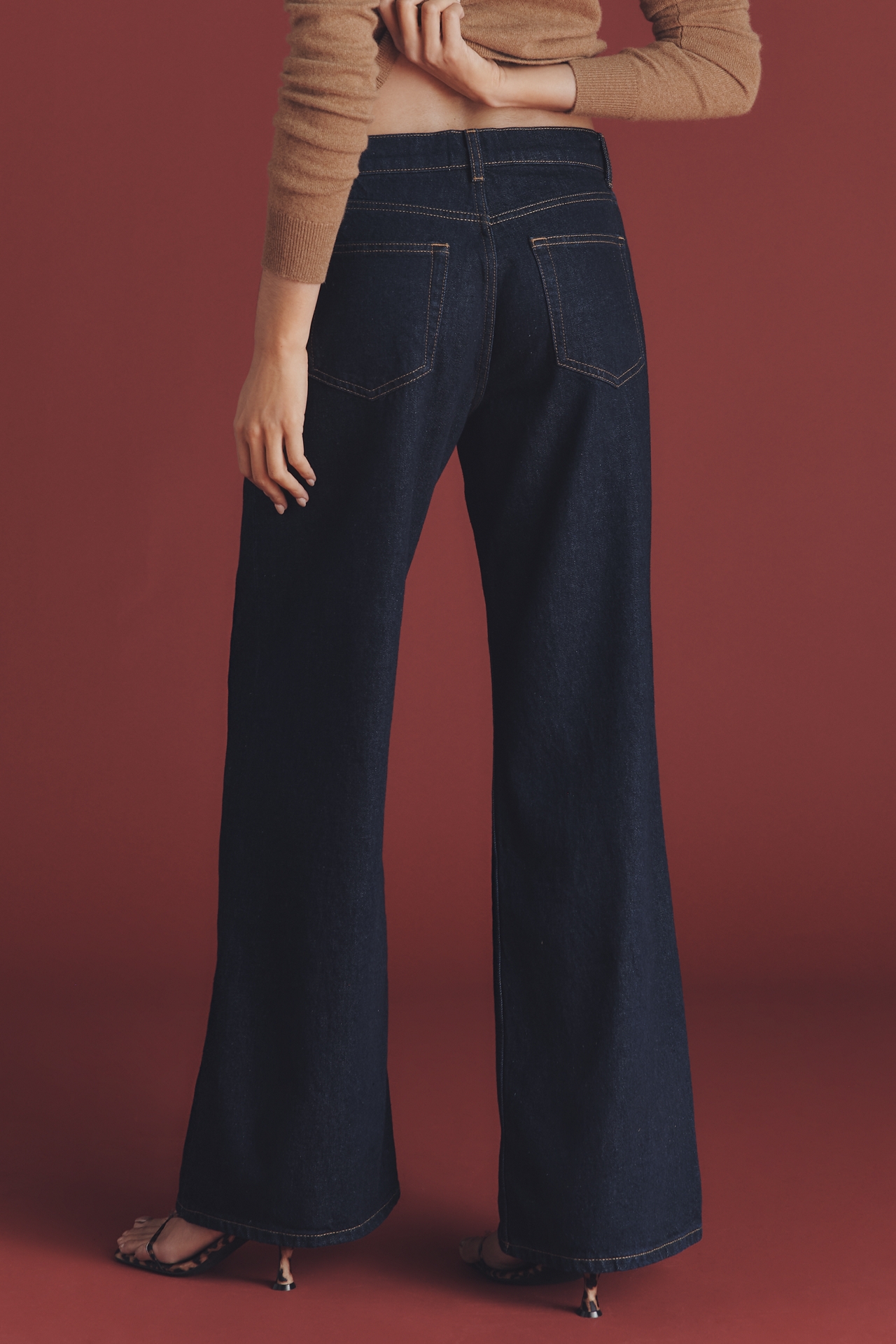 Reformation Cary Low-Rise Slouchy Wide-Leg Jeans