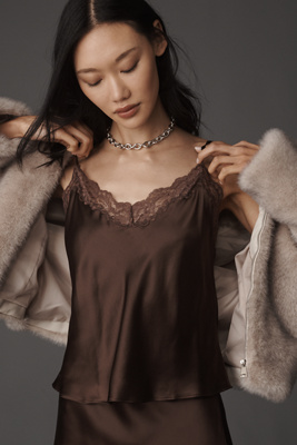 Teddy Silk Tank Top