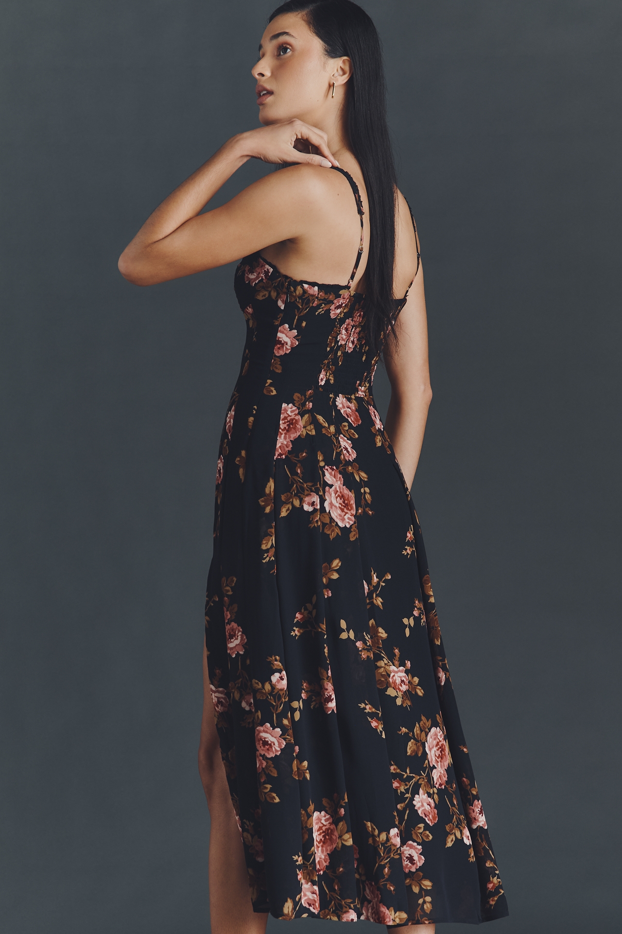 Reformation Katara A-Line Midi Dress