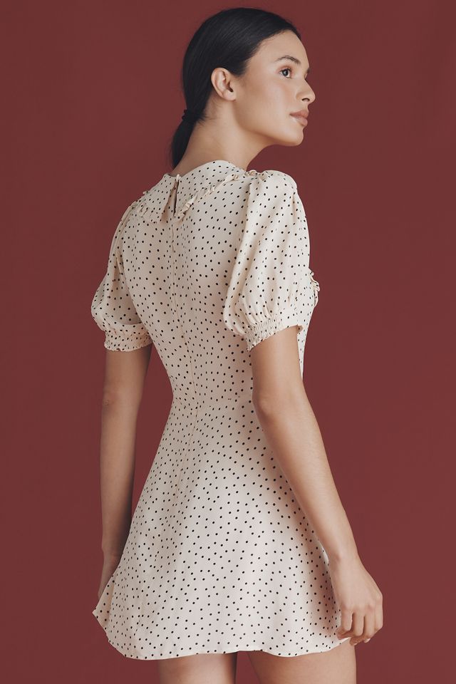 Reformation Kaylia Puff-Sleeve Mini Dress #3