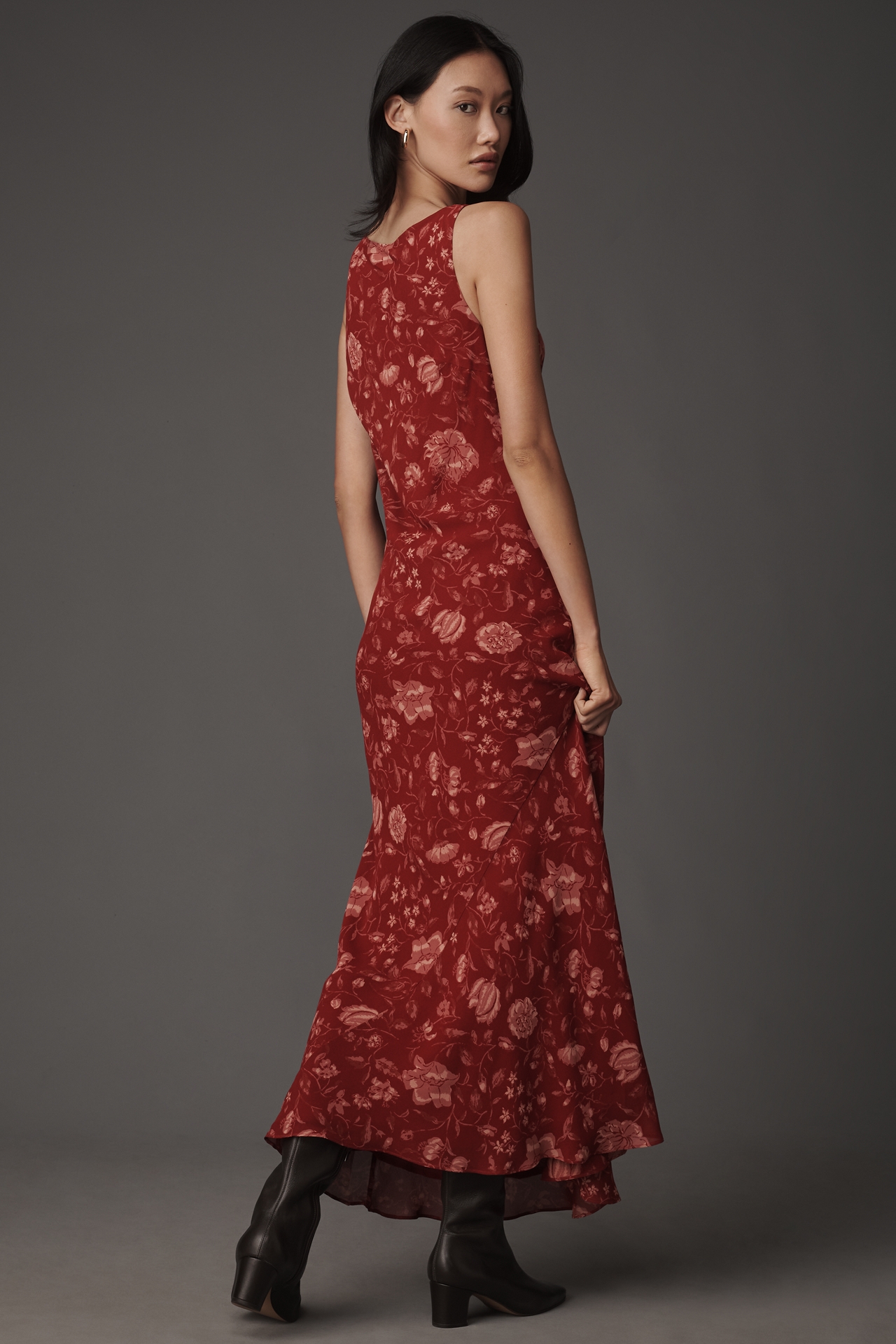 Reformation Prescott Boat-Neck Maxi Dress