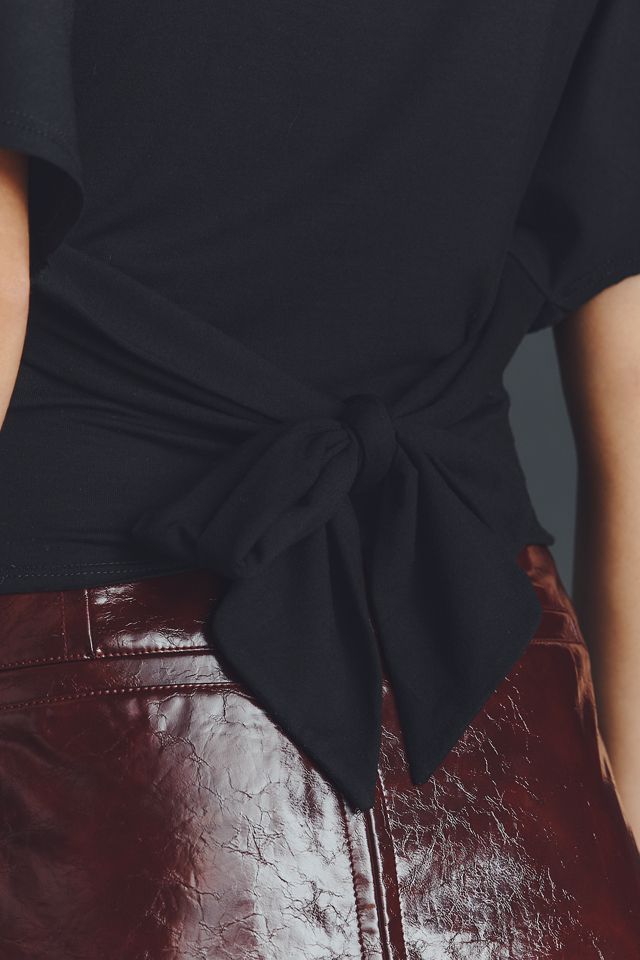 Reformation Avery Knit Flutter Sleeve Top #2