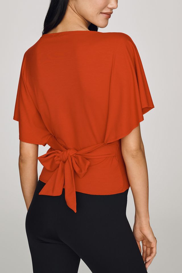 Reformation Avery Knit Flutter Sleeve Top #2