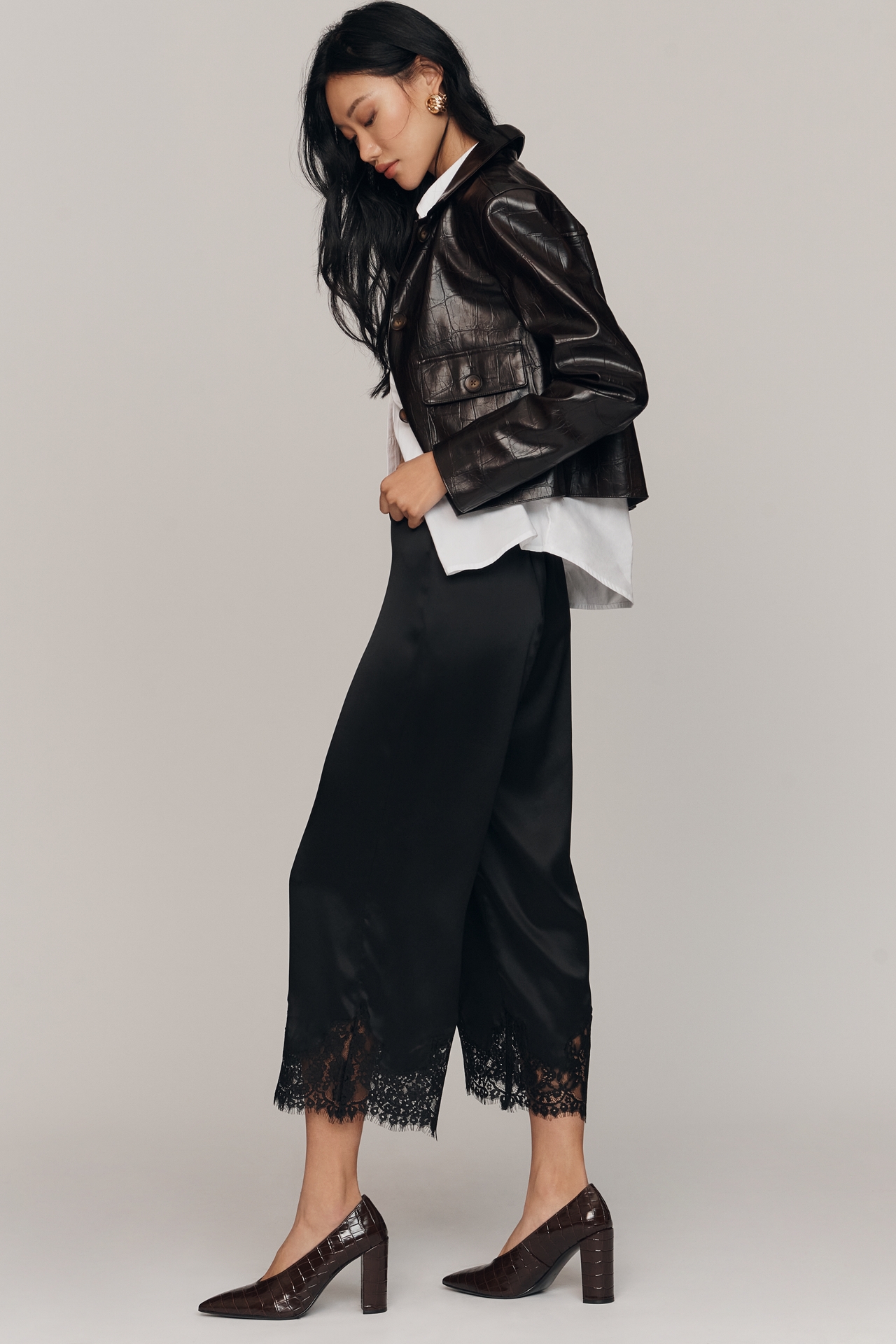 Reformation Carolina Silk Pants