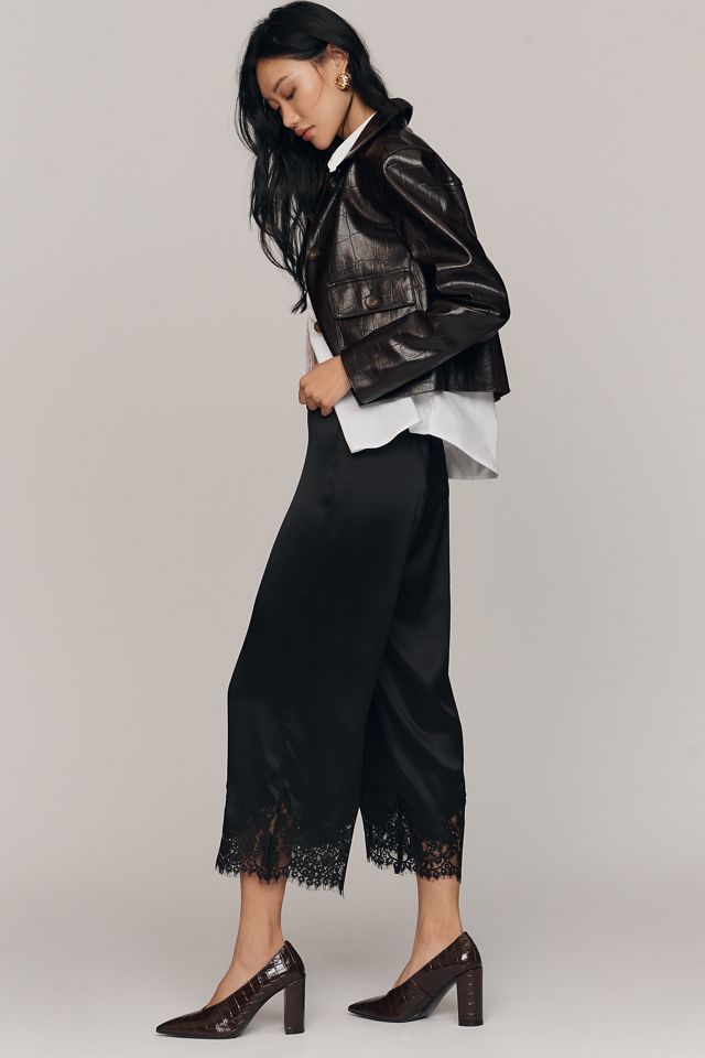 Reformation Carolina Silk Pants #2