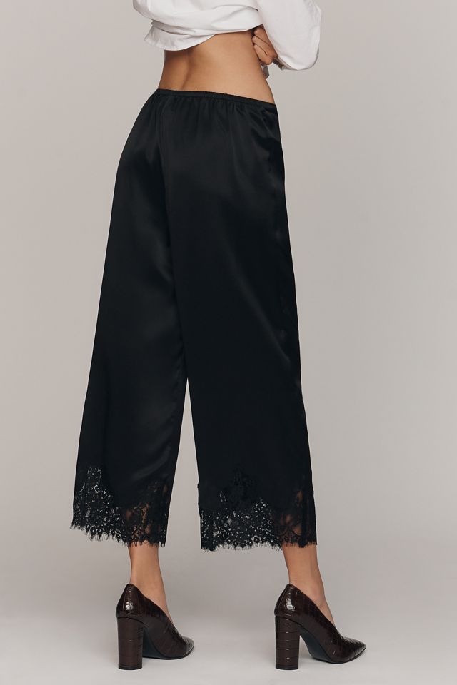 Reformation Carolina Silk Pants #3