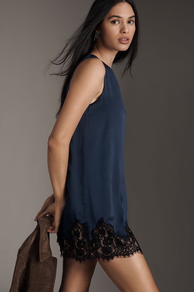 Reformation Jessalyn Sleeveless Silk Mini Dress #1