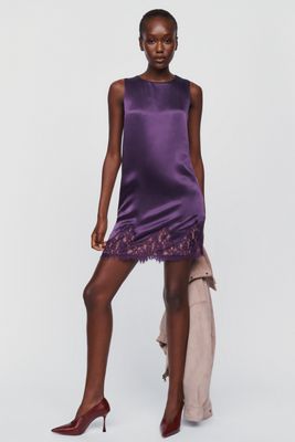 Reformation Jessalyn Sleeveless Silk Mini Dress