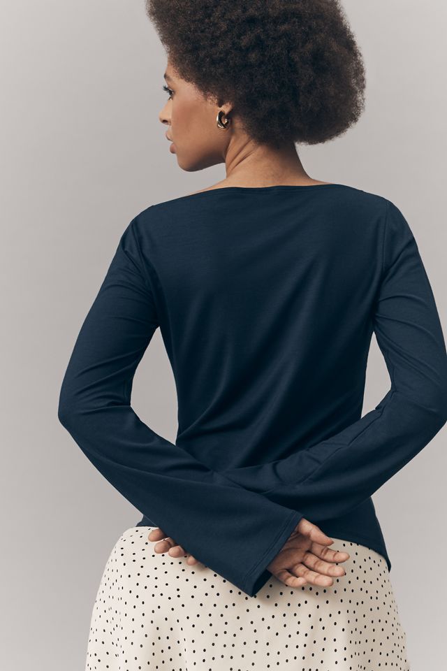 Reformation Nicola Long-Sleeve Knit Top #2