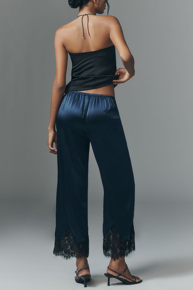 Reformation Carolina Silk Lace Pants #2