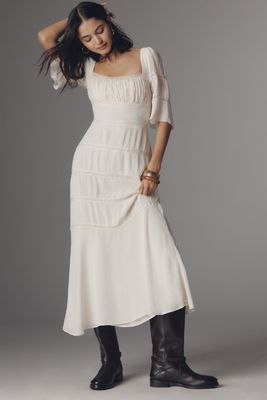 Reformation Mila Knit Midi Dress | Anthropologie