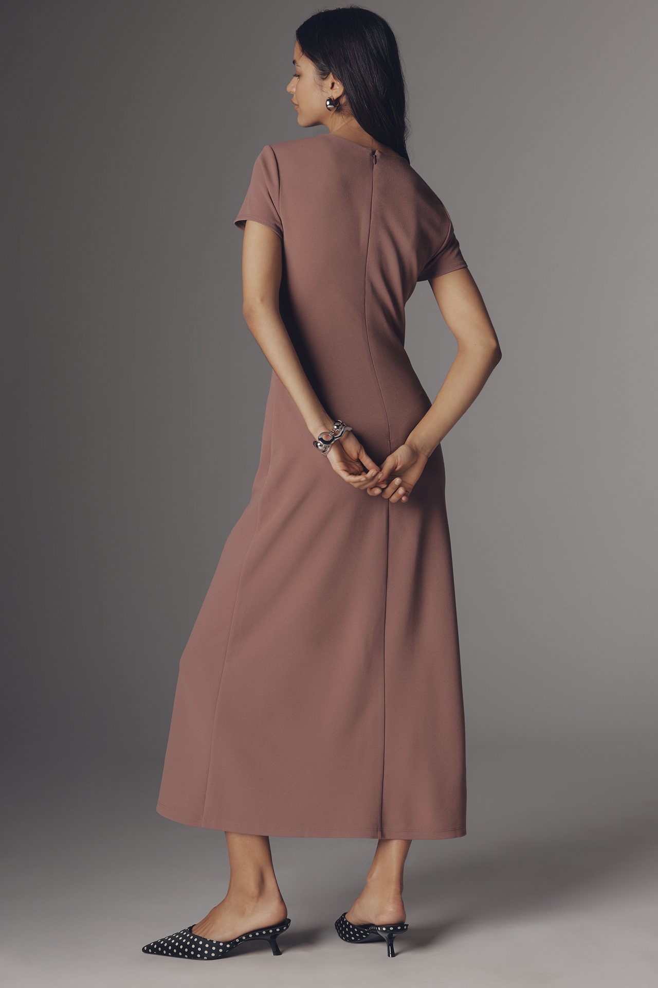 Reformation Mila Knit Midi Dress