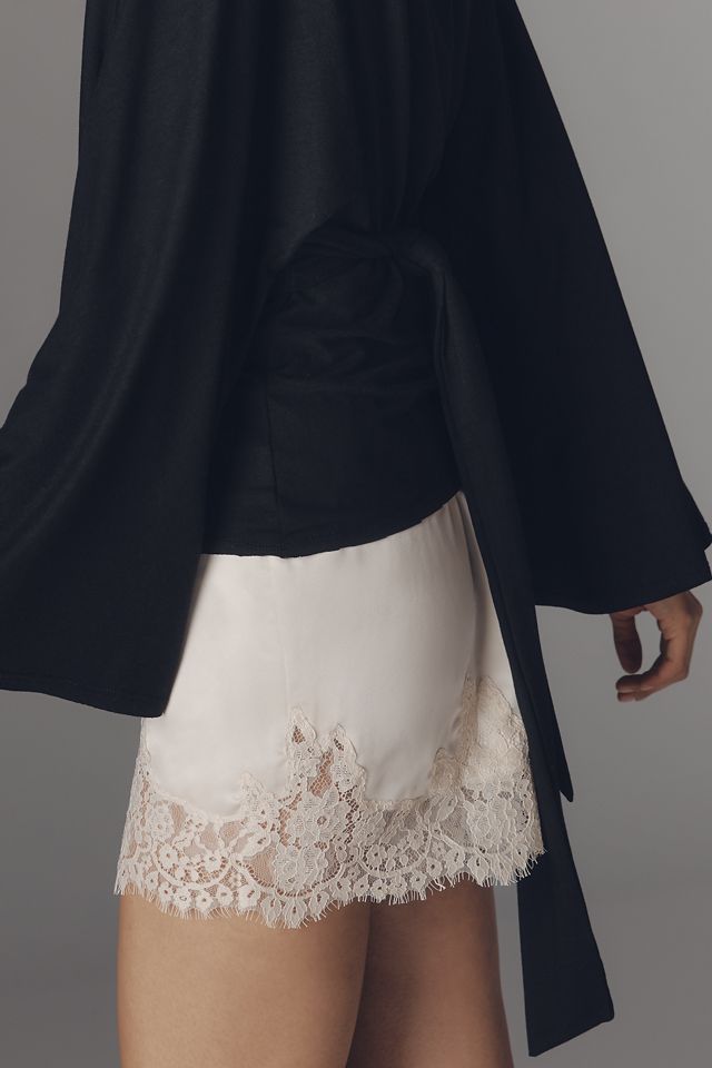 Reformation Avery Knit Long-Sleeve Tie-Back Top #3