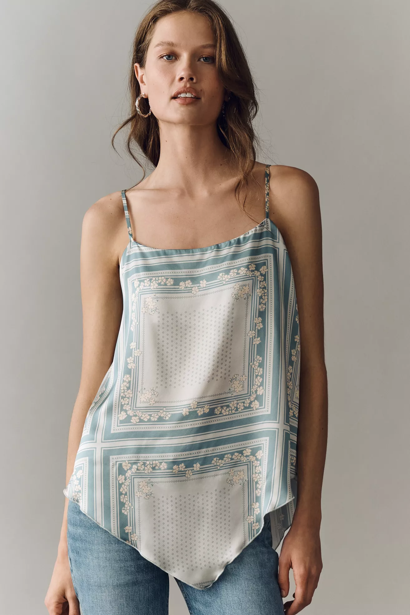 Reformation Esme Silk Top