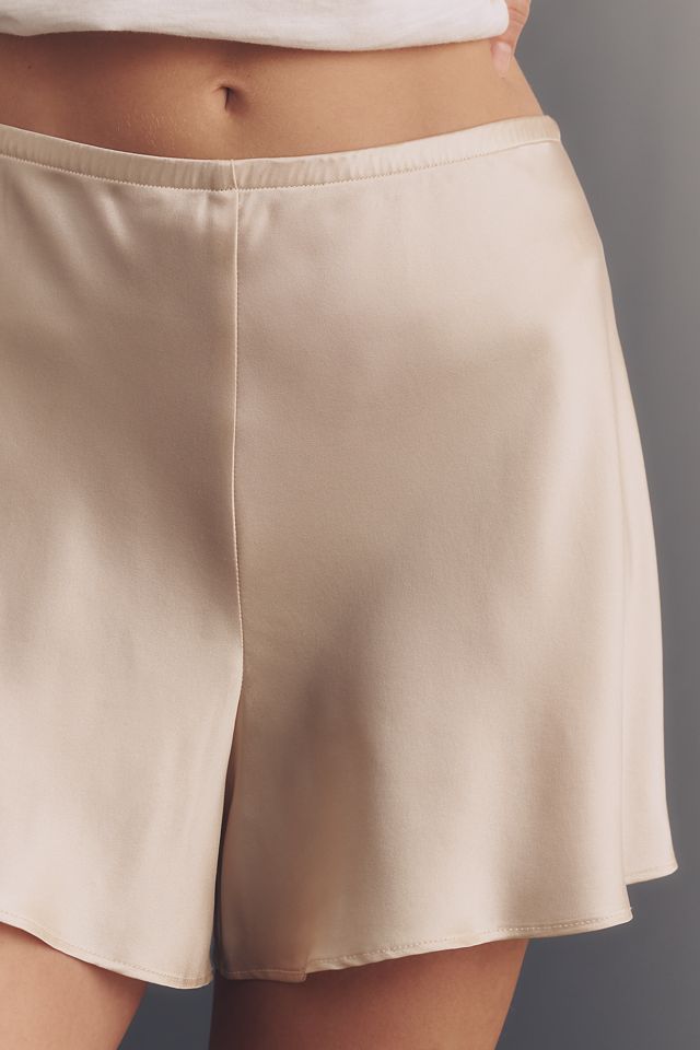 Reformation Gale Silk Shorts #1