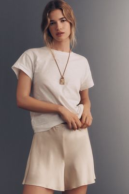 Reformation Gale Silk Shorts