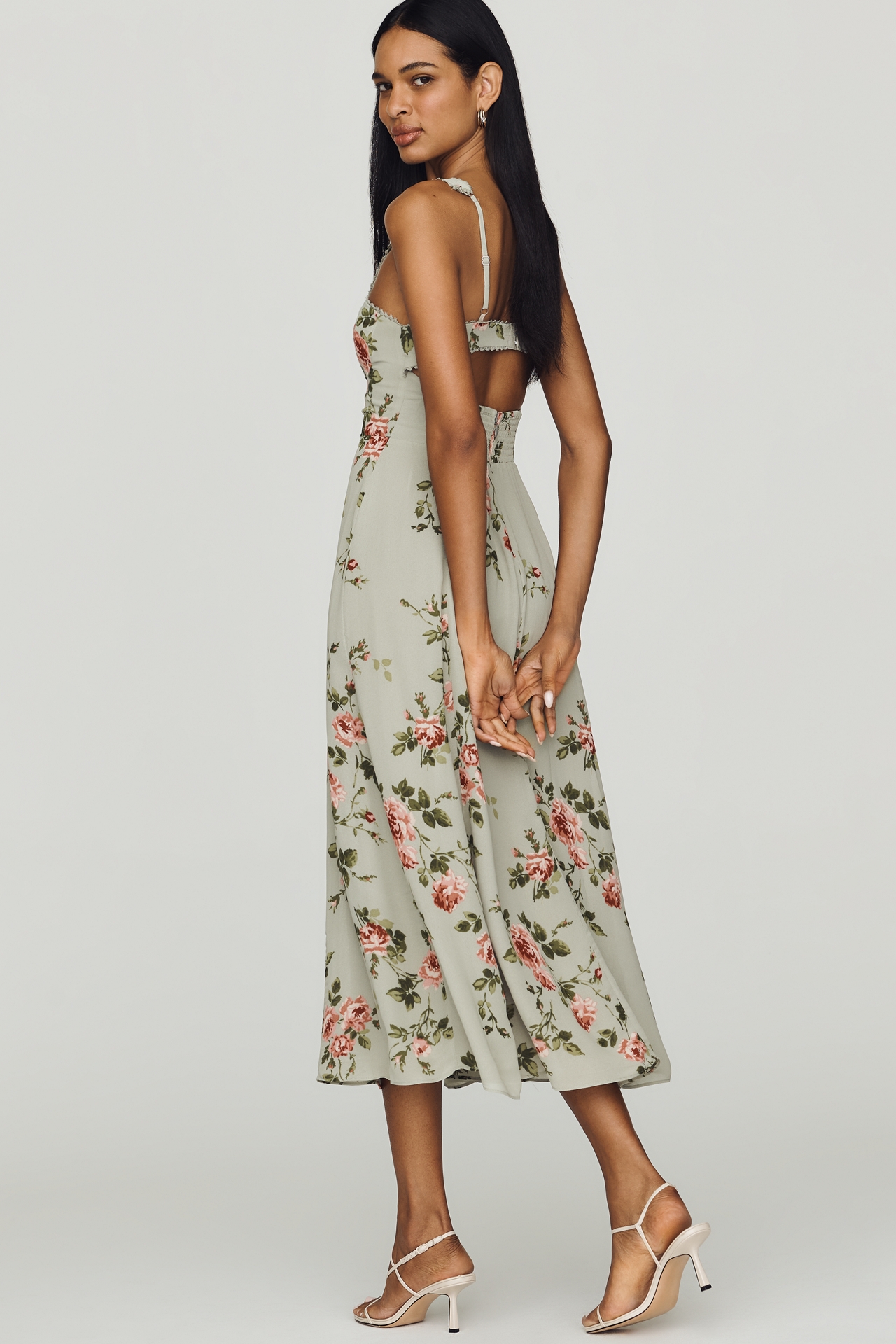 Reformation Lela Midi Dress