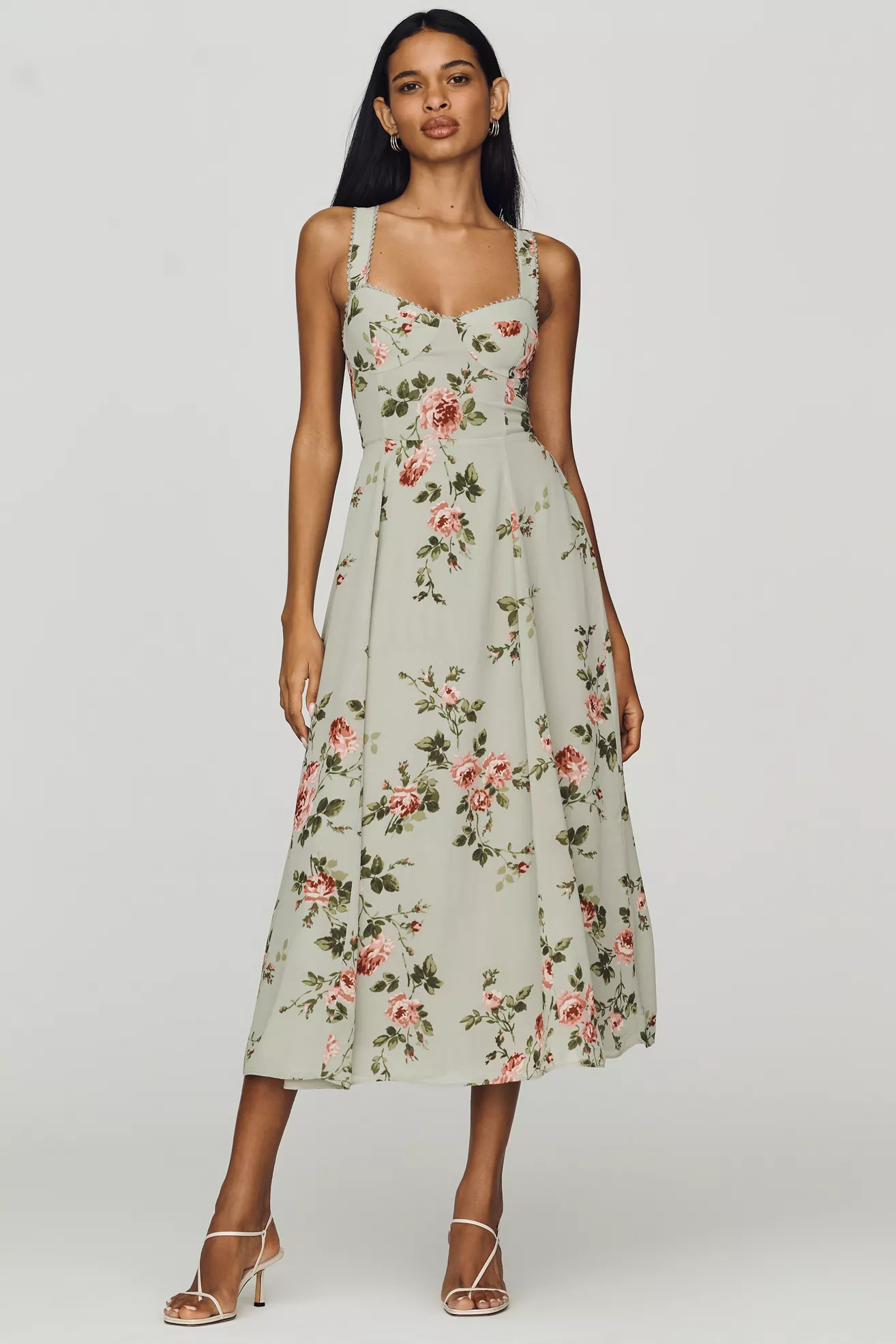 Reformation Lela Midi Dress