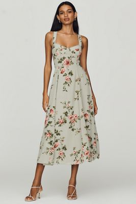 wrap midi dress Unique Vintage Black Butterfly Print Wrap Midi Dress