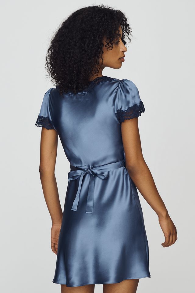 Reformation Romi Silk Mini Dress #3