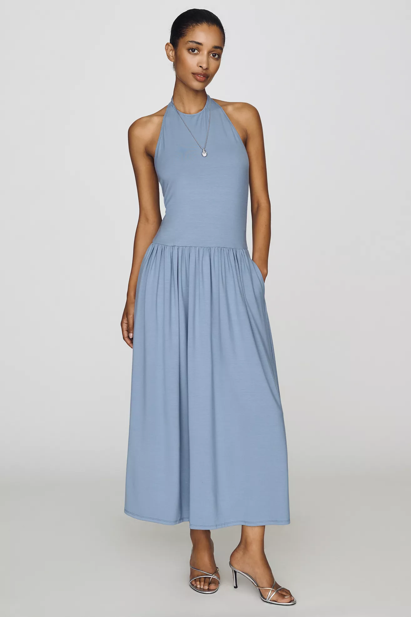 Reformation Clara Knit Midi Dress
