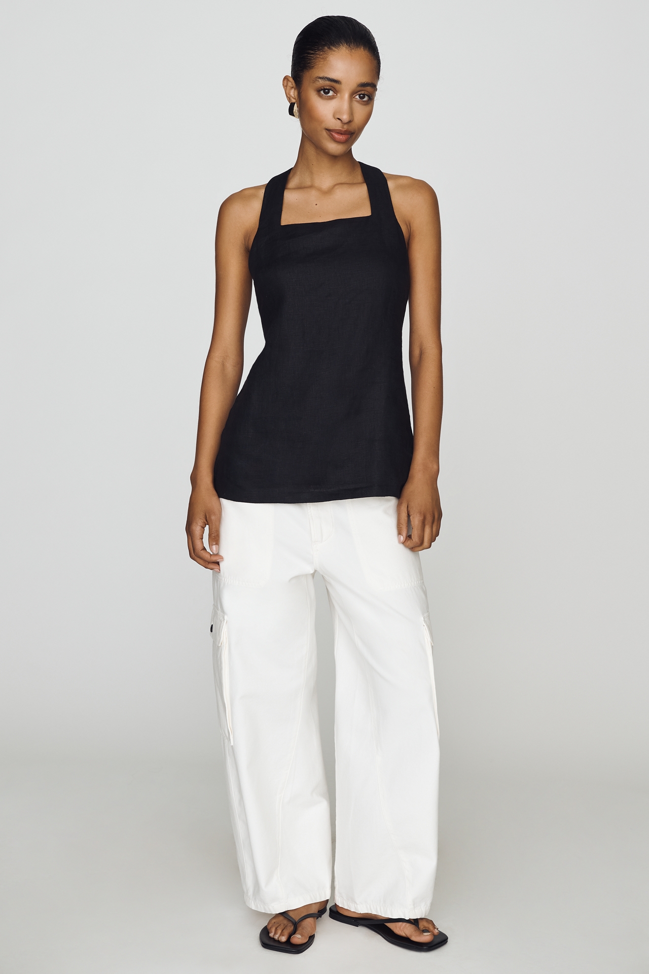 Reformation Kalita Linen Top