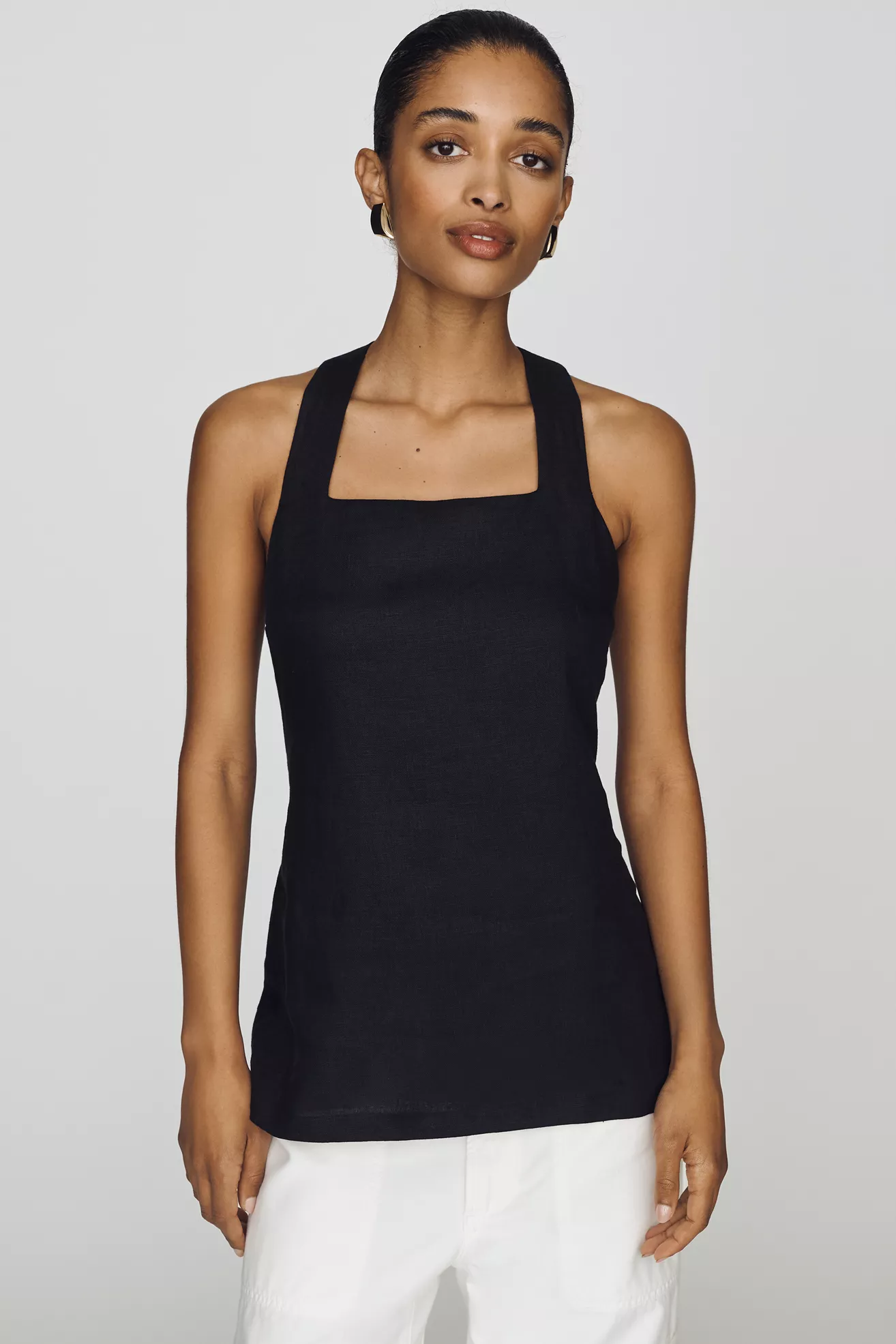 Reformation Kalita 100% Linen Top