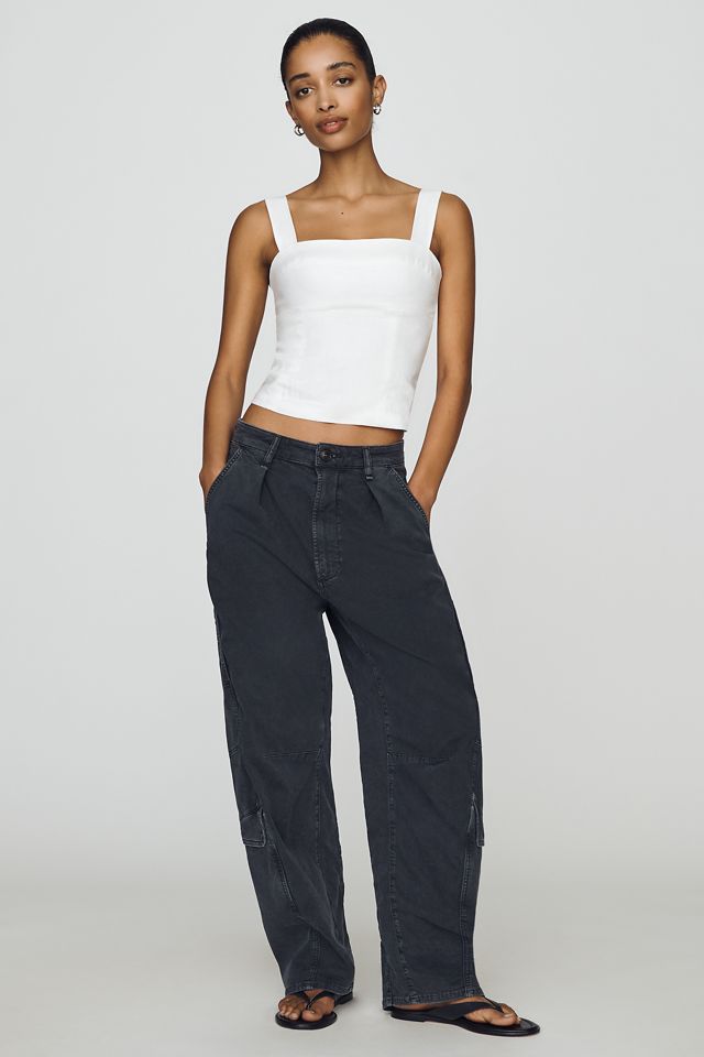 Reformation Darci 100% Linen Top #1
