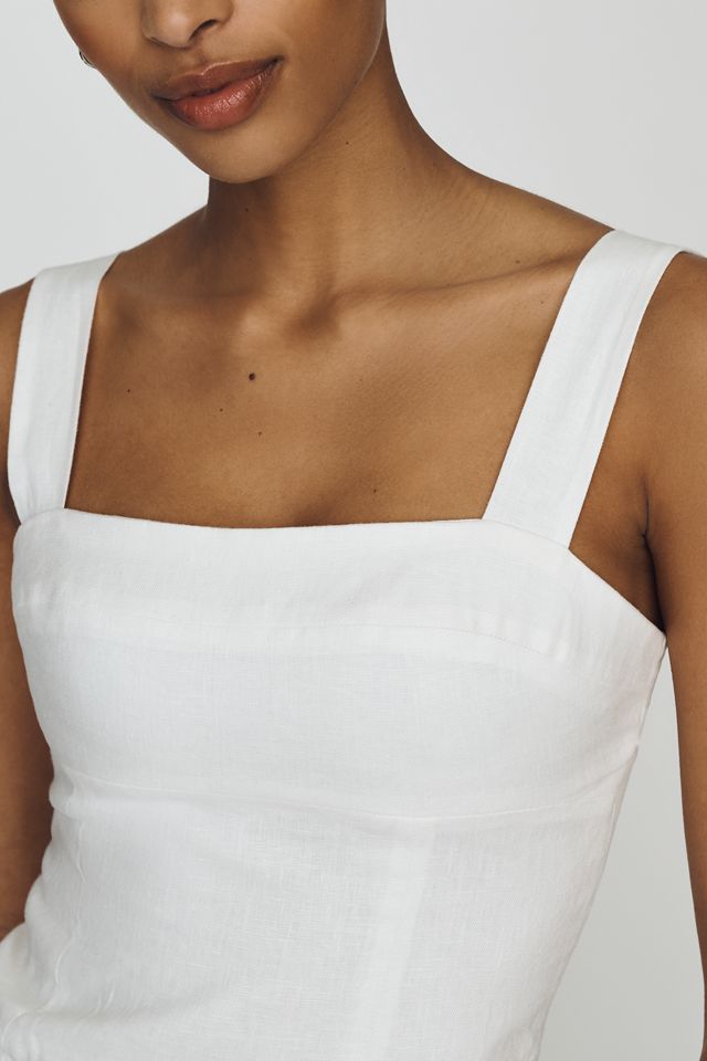 Reformation Darci 100% Linen Top #2